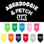 Pet and Dog Bandana Screen Printed,  "Aberdoggie & Fetch UK"