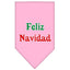 Christmas Pet and Dog Bandana Screen Printed, "Feliz Navidad"