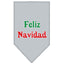 Christmas Pet and Dog Bandana Screen Printed, "Feliz Navidad"