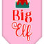 Christmas Pet and Dog Bandana Screen Printed, "Big Elf"