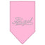 Pet and Dog Bandana Rhinestone, "Angel"