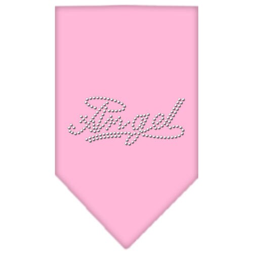 Pet and Dog Bandana Rhinestone, "Angel"