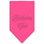 Pet and Dog Bandana Rhinestone, "Birthday Girl"