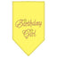 Pet and Dog Bandana Rhinestone, "Birthday Girl"