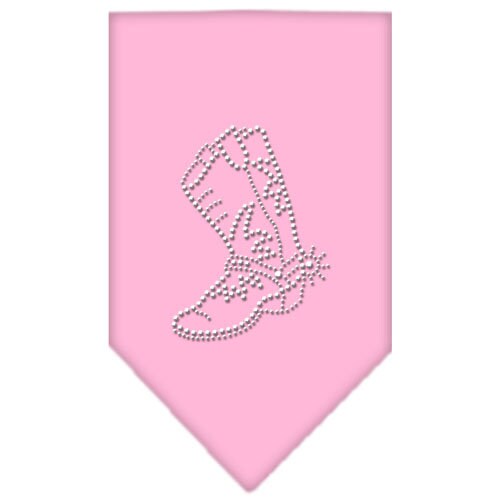 Pet and Dog Bandana Rhinestone, "Boot"