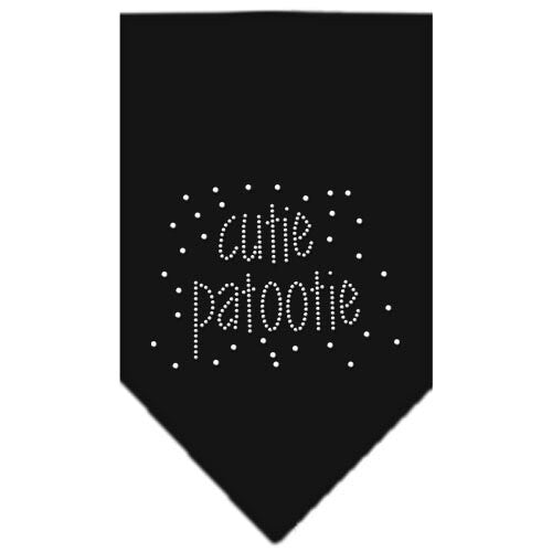 Pet and Dog Bandana Rhinestone, "Cutie Patootie"