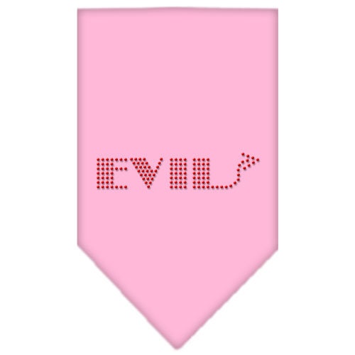 Pet and Dog Bandana Rhinestone, "Evil"