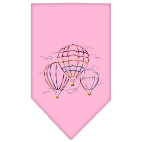 Pet and Dog Bandana Rhinestone, "Hot Air Balloon"