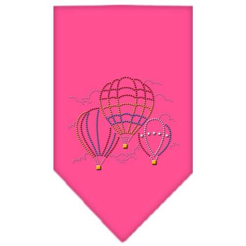 Pet and Dog Bandana Rhinestone, "Hot Air Balloon"