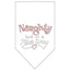 Christmas Pet and Dog Bandana Rhinestone, "Naughty, But In A Nice Way"