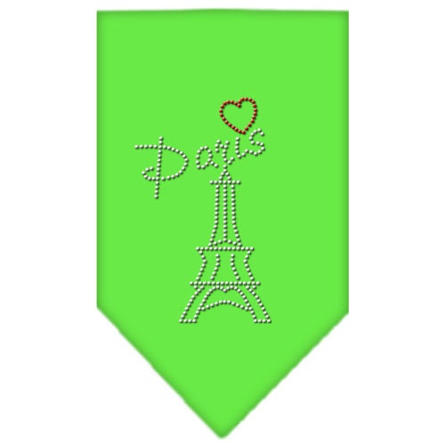 Pet and Dog Bandana Rhinestone, "Paris"