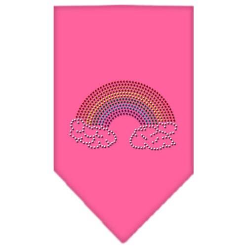 Pet and Dog Bandana Rhinestone, "Rainbow"