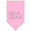 Pet and Dog Bandana Rhinestone, "Rich Bitch"