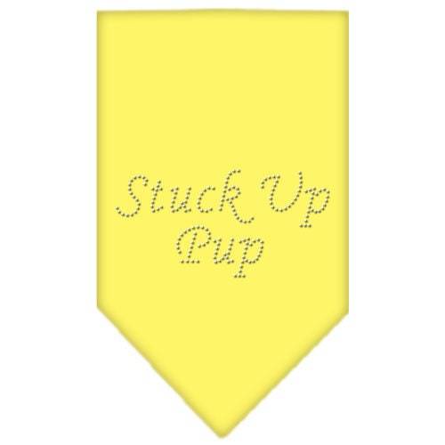 Pet and Dog Bandana Rhinestone, "Stuck Up Pup"