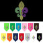 Pet and Dog Bandana Rhinestone, "Mardi Gras Fleur De Lis"