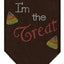 Halloween Pet and Dog Bandana Rhinestone, "I'm The Treat"