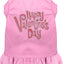 Pet Dog & Cat Dress Rhinestone, "Happy Valentines Day"