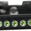 Dog, Puppy & Pet Fashion Collar, "Lime Green Crystal Rimsets"