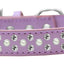 Dog, Puppy & Pet Fashion  Collar, "Pearl and Clear Crystal Rimsets Sprinkles"