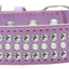 Dog, Puppy and Pet Fashion Collar, "Ritz Pearl & Clear Crystal Rimsets"