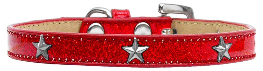 Dog, Puppy & Pet Widget Ice Cream Collar, "Silver Star"