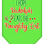 Christmas Pet and Dog Bandana Screen Printed, "Hope Rudolph Eats The Naughty List"