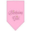 Pet and Dog Bandana Rhinestone, "Birthday Girl"