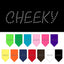 Pet and Dog Bandana Rhinestone, "Cheeky"