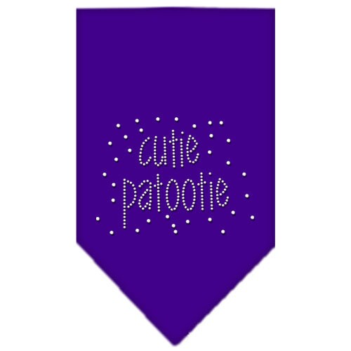 Pet and Dog Bandana Rhinestone, "Cutie Patootie"