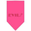 Pet and Dog Bandana Rhinestone, "Evil"