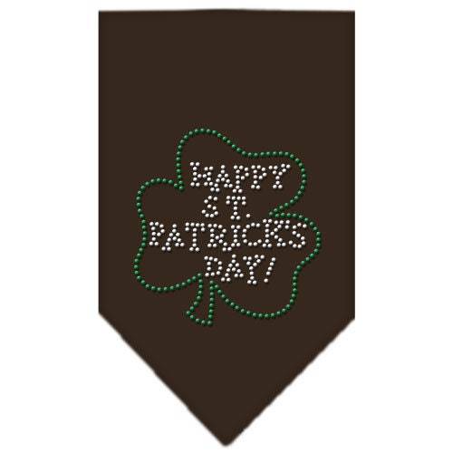 Pet and Dog Bandana Rhinestone, "Happy St. Patrick's Day"