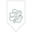 Pet and Dog Bandana Rhinestone, "Happy St. Patrick's Day"