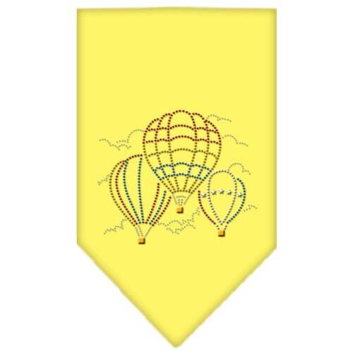 Pet and Dog Bandana Rhinestone, "Hot Air Balloon"