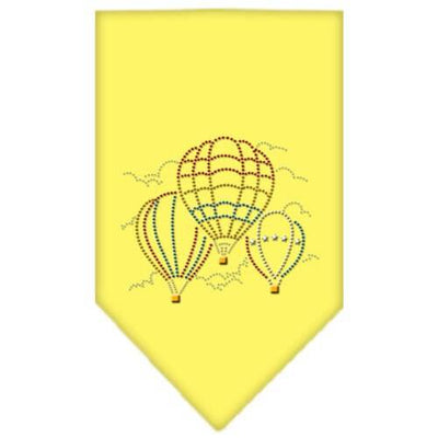 Pet and Dog Bandana Rhinestone, "Hot Air Balloon"