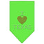 Pet and Dog Bandana Rhinestone, "I Heart Texas"