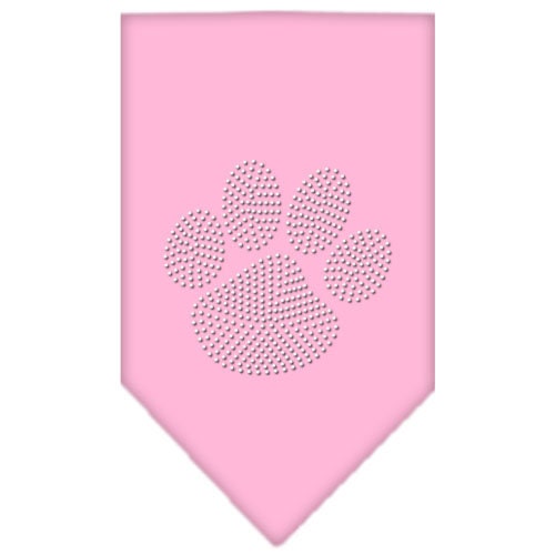 Pet and Dog Bandana Rhinestone, "Paw Clear"