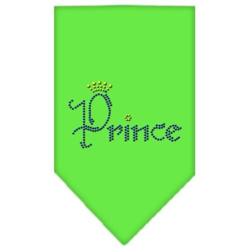 Pet and Dog Bandana Rhinestone, "Prince"