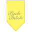 Pet and Dog Bandana Rhinestone, "Rich Bitch"