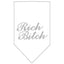 Pet and Dog Bandana Rhinestone, "Rich Bitch"