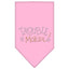 Pet and Dog Bandana Rhinestone, "Trouble Maker"