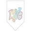 Pet and Dog Bandana Rhinestone, "Technicolor Love"