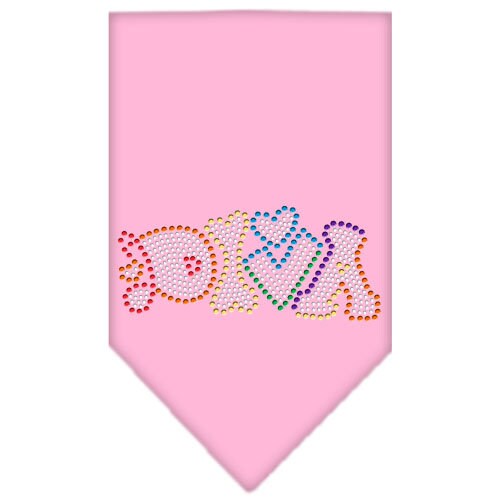 Pet and Dog Bandana Rhinestone, "Technicolor Diva"