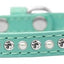 Dog, Puppy and Pet Fashion Collar "Pearl & Clear Crystals"