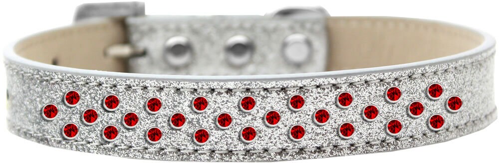 Dog, Puppy & Pet Ice Cream  Collar, "Red Crystal Rimsets Sprinkles"