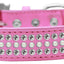 Dog, Puppy and Pet Fashion Collar, "Ritz Pearl & Clear Crystal Rimsets"