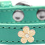 Dog, Puppy & Pet Widget Collar, "Gold Flower"