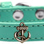 Dog, Puppy & Pet Widget Fashion  Collar, "Bronze Anchor"