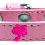 Dog, Puppy & Pet Widget Fashion  Collar, "Pink Palm Tree"