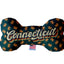 Pet & Dog Plush Bone Toys, "Connecticut State Options" (Available in different pattern options)