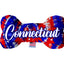 Pet & Dog Plush Bone Toys, "Connecticut State Options" (Available in different pattern options)